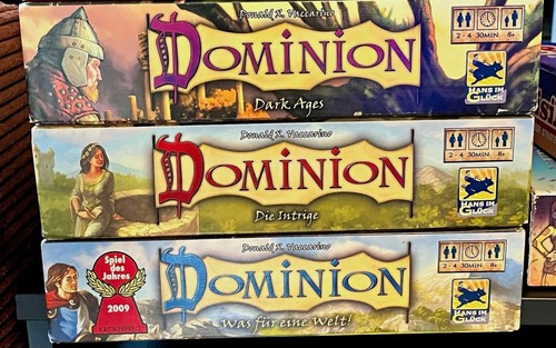 Dominion brettspiele - 3x,