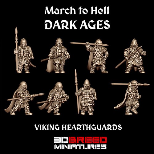 Vikings 15mm 28mm resin - 15mm,